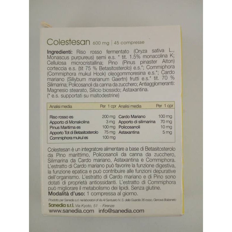 Sanedia Colestesan 45 Compresse