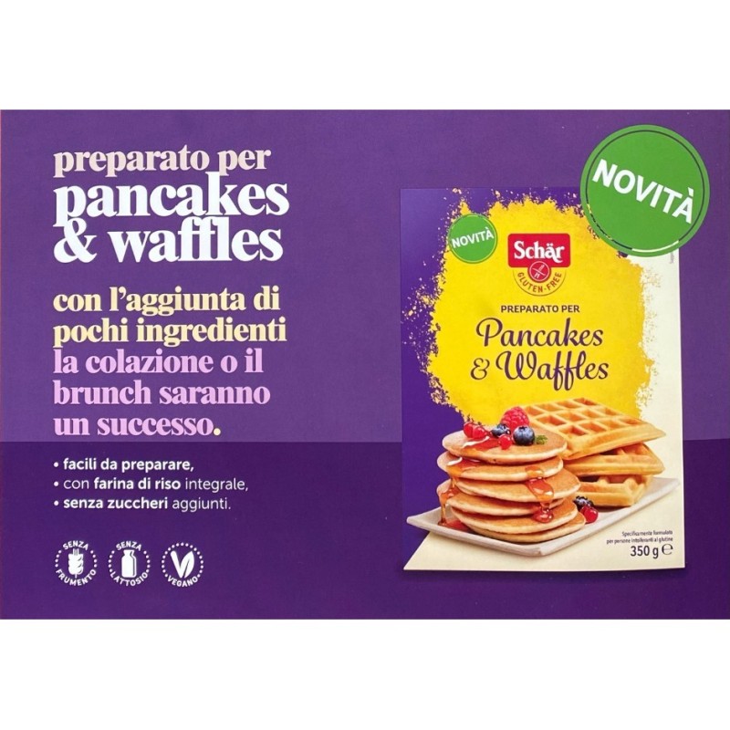 Dr. Schar Schar Preparato Pancakes & Waffles 350 G