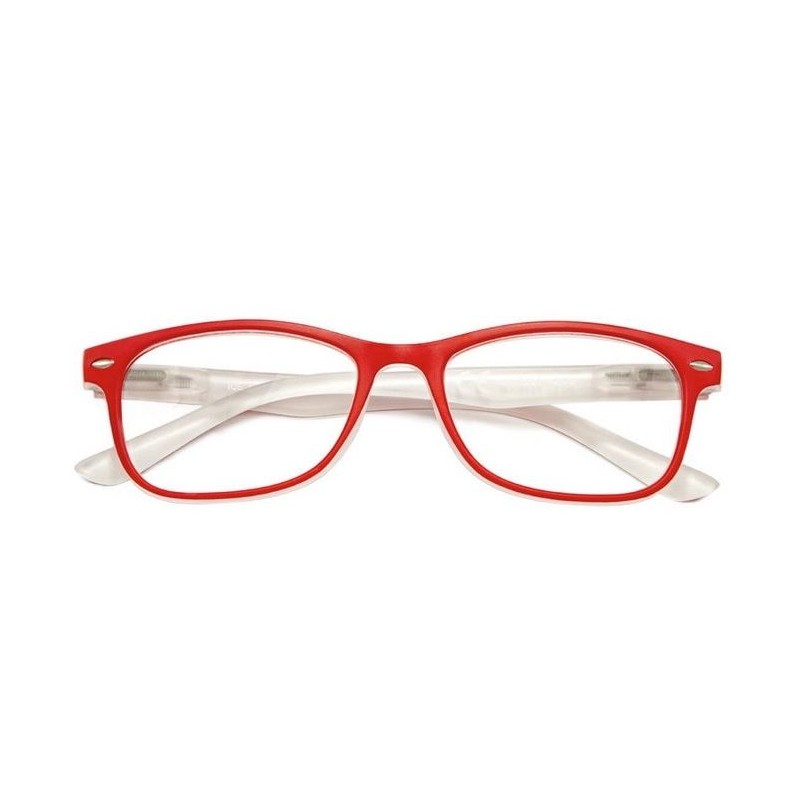 Mast Industria Italiana Occhiale Da Lettura Premontato Twins Gold Ice Rosso +2,00