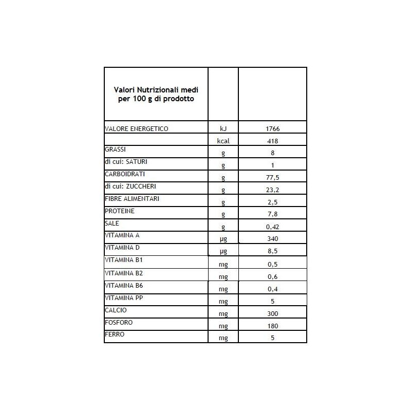 Lo Bello Fosfovit Fosfovit Biscotto 360 G
