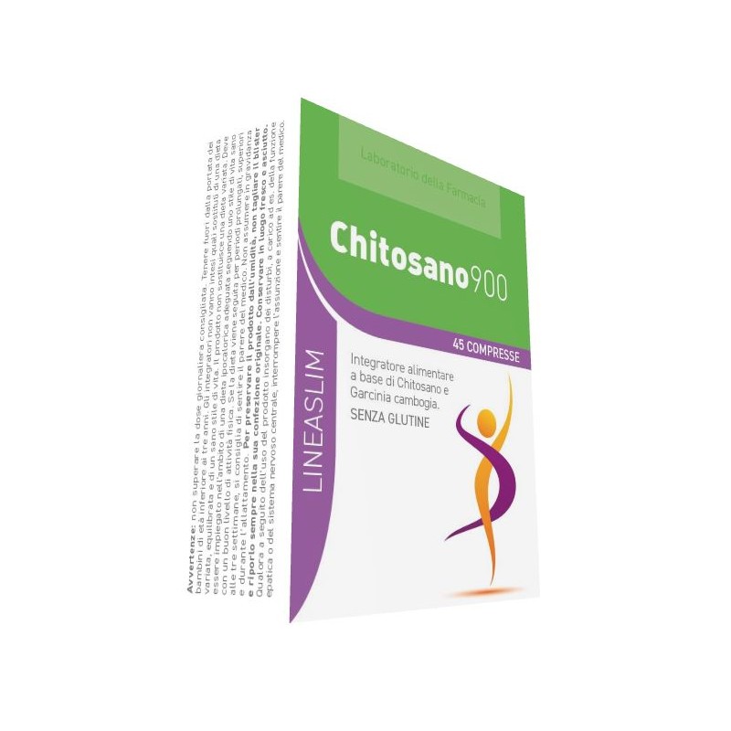 Laboratorio Della Farmacia Chitosano 900 45 Compresse Linea Lineaslim