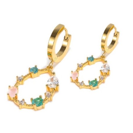 Mast Industria Italiana Mj Post 313 Cerchietto Con Pendente Anello Di Brillanti