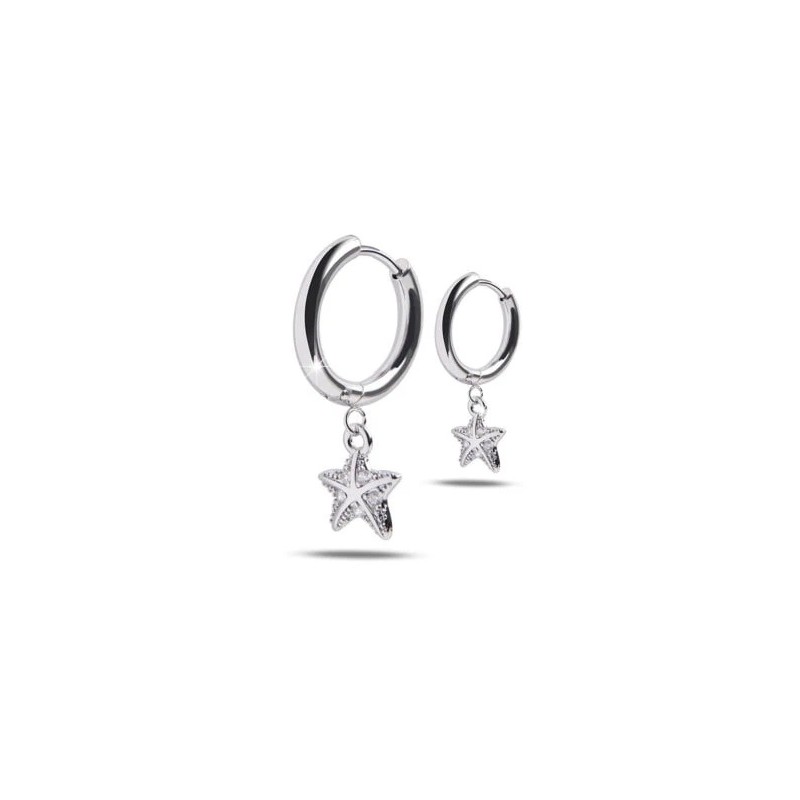 Mast Industria Italiana Mj Post 354 Cerchietto Argento Con Pendente Stella Marina