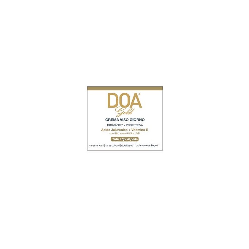 Doafarm Group Doa Gold Crema Viso Giorno Idratante 50 Ml