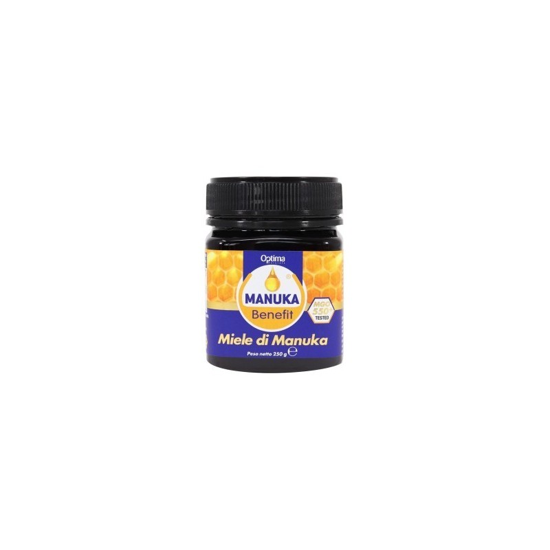 Optima Naturals Manuka Benefit Miele Di Manuka 550+ Mgo 250 G