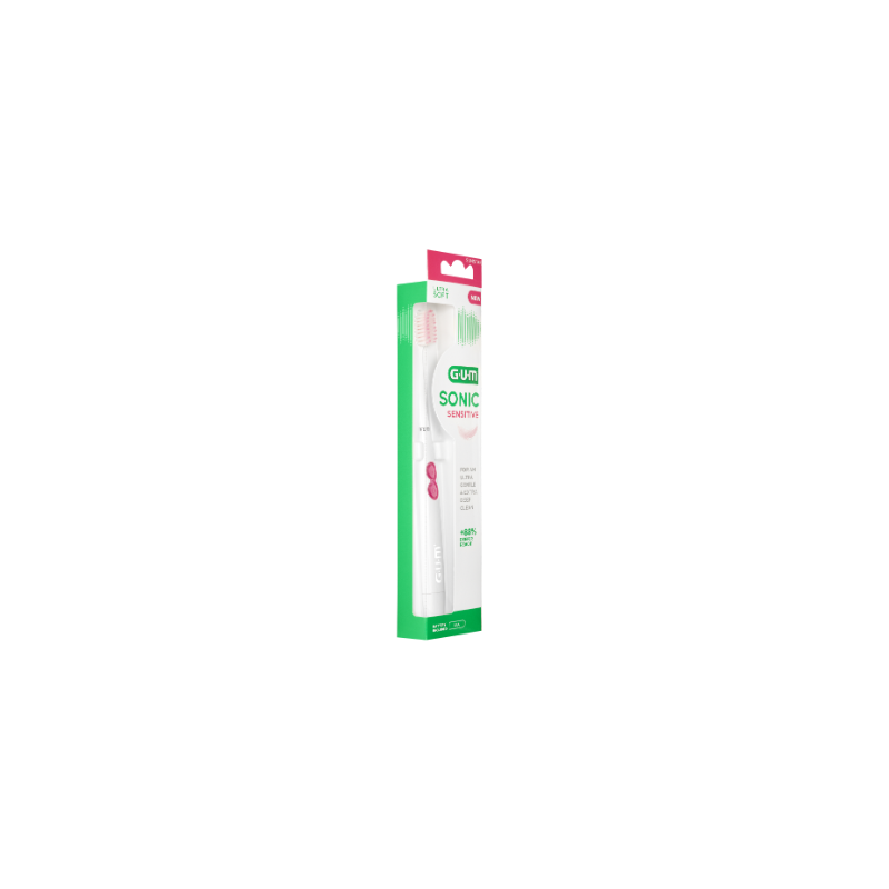 Sunstar Italiana Gum Sonic Sensitive Spazzolino Batteria Adulto