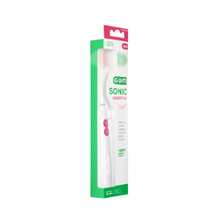 Sunstar Italiana Gum Sonic Sensitive Spazzolino Batteria Adulto