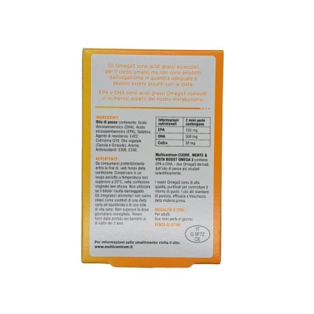 Haleon Italy Multicentrum Boost Omega 120 Capsule