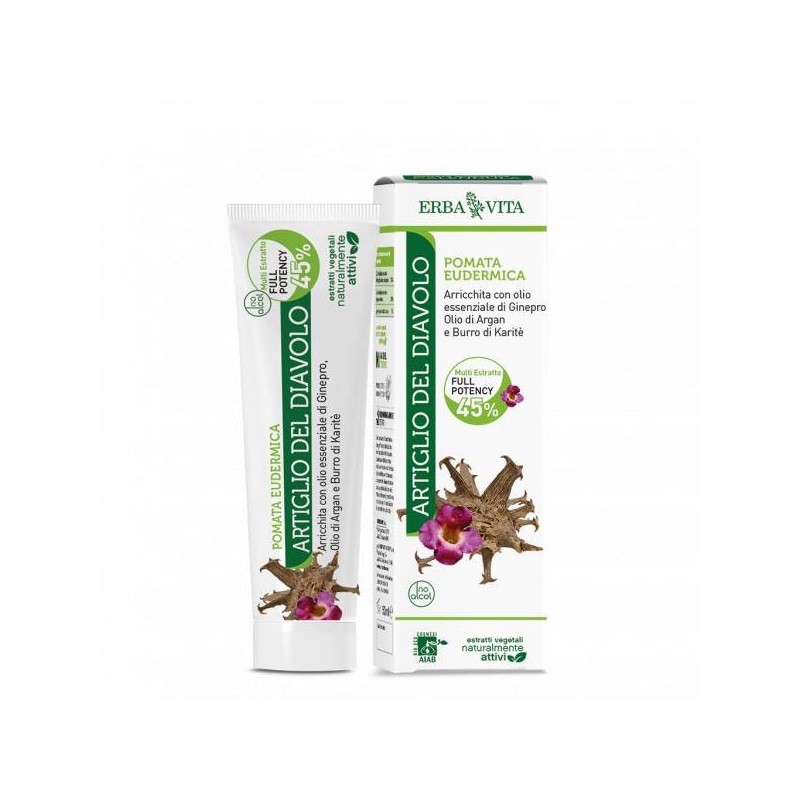 Erba Vita Group Pomata Eudermica Artiglio Diavolo 50 Ml
