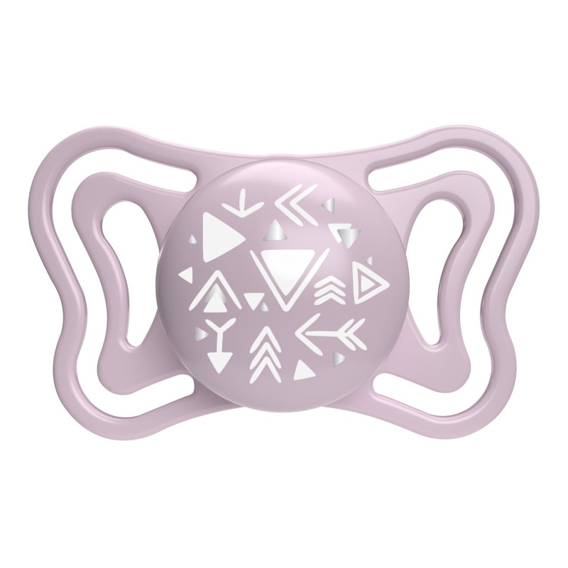 Chicco Succhietto Light Rosa Silicone 2-6m 2 Pezzi