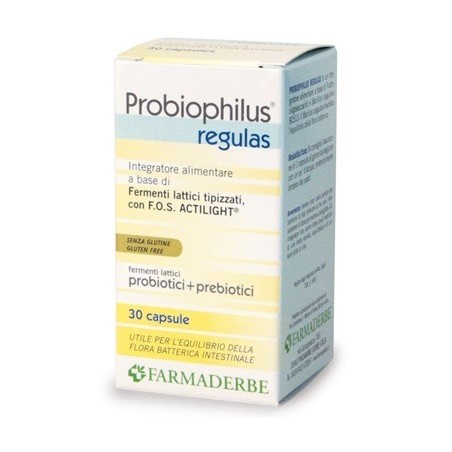 Farmaderbe Probiophilus Regulas 30 Capsule
