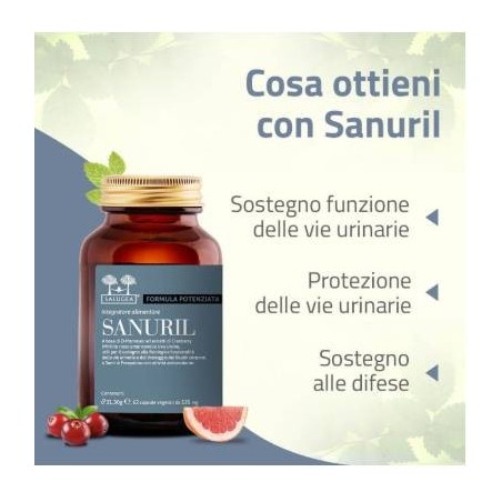 Salugea Sanuril Formula Potenziata 60 Capsule