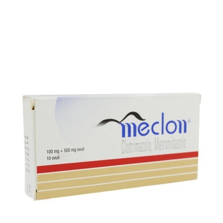 Alfasigma Meclon “100 Mg + 500 Mg Ovuli” Metronidazolo, Clotrimazolo