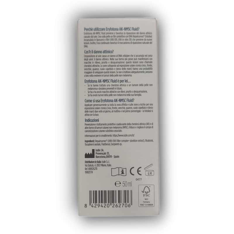 Isdin Eryfotona Ak-nmsc Fluid 50 Ml