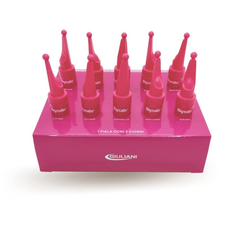 Bioscalin Tricoage 50+ Fiale Anticaduta Ridensificanti 8 Fiale
