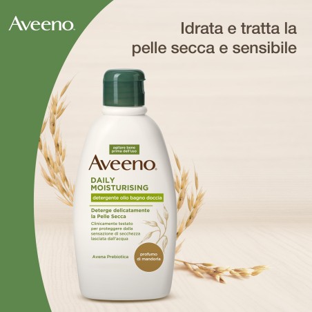 Johnson & Johnson Aveeno Quotidiano Pelle Sensibile Oil 300 Ml