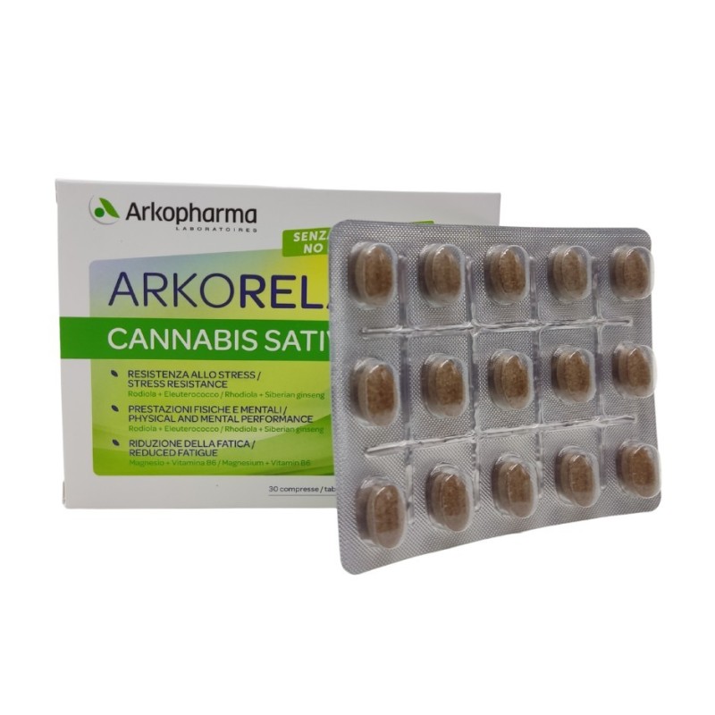 Arkofarm Arkorelax Cannabis Sativa 30 Compresse