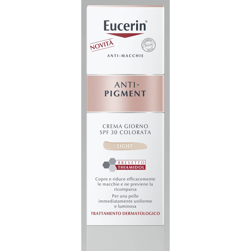 Beiersdorf Eucerin Anti-pigment Giorno Spf30 Colorato Light 50 Ml
