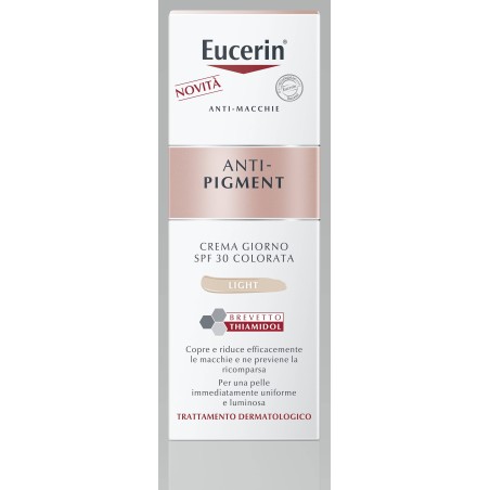 Beiersdorf Eucerin Anti-pigment Giorno Spf30 Colorato Light 50 Ml