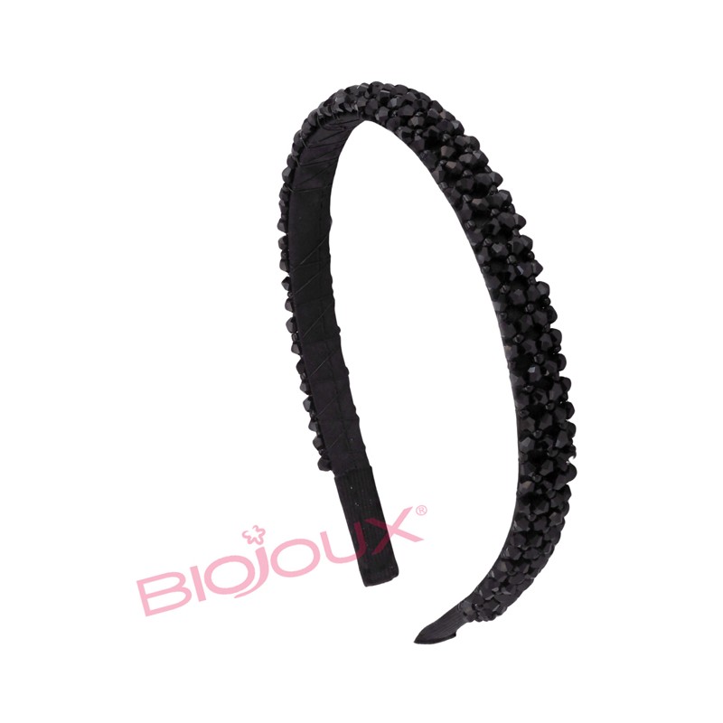 Sanico Bhj017 Cerchietto Black Crystal