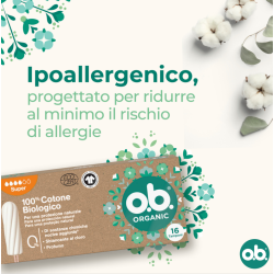 Johnson & Johnson Ob Procomfort Super 16 Organic