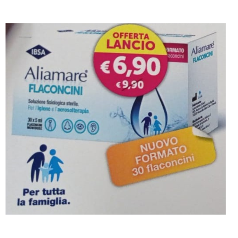 Ibsa Farmaceutici Italia Aliamare 30 Flaconcini 5 Ml