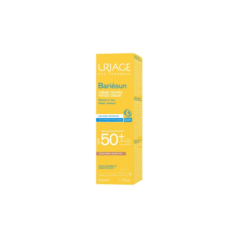 Uriage Laboratoires Dermatolog Bariesun Spf50+ Creme Doree Teintee 50 Ml