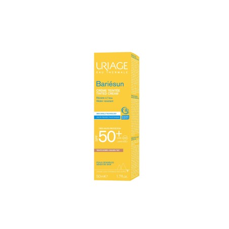 Uriage Laboratoires Dermatolog Bariesun Spf50+ Creme Doree Teintee 50 Ml
