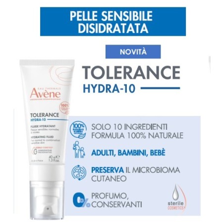 Avène Avene Tolerance Hydra 10 Fluido Idratante 40 Ml