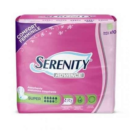 Serenity Assorbente Advance Super 6 X 10 Pezzi