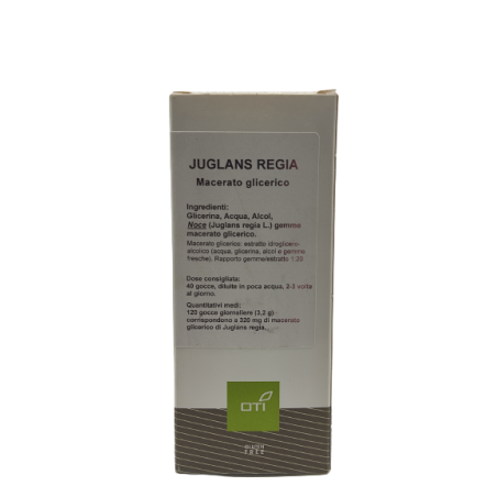 Oti Officine Terapie Innovative Juglans Regia Macerato Glicerico 10% Gocce 100ml