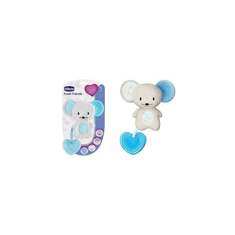 Chicco Massaggiagengive Friends Azzurro