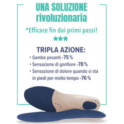 Qualifarma Epitact Plantare Terapeutico Gambe Leggere 42/44 1 Paio
