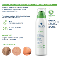 Istituto Ganassini Rilastil Acnestil Spray Corpo 150 Ml