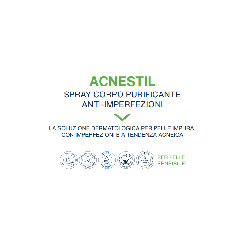 Istituto Ganassini Rilastil Acnestil Spray Corpo 150 Ml