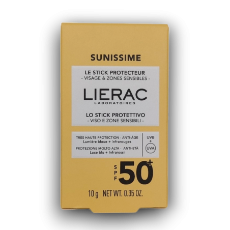 Lierac Sunissime Lo Stick Protettivo Spf50 10 G