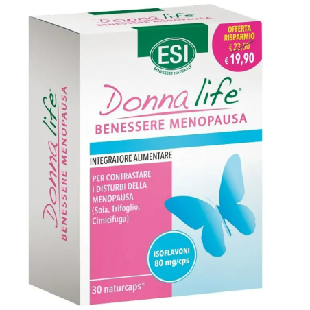 Esi Donna Life Menopausa Offerta 30 Naturcaps
