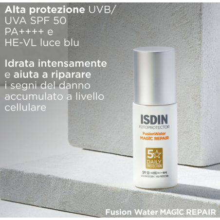 Isdin Fotoprotector Fusionwater Magic Repair Spf 50 50 Ml