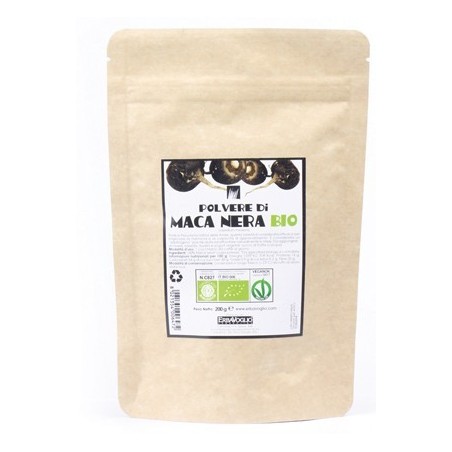 Erbavoglio Maca Nera Polvere Bio 200 G