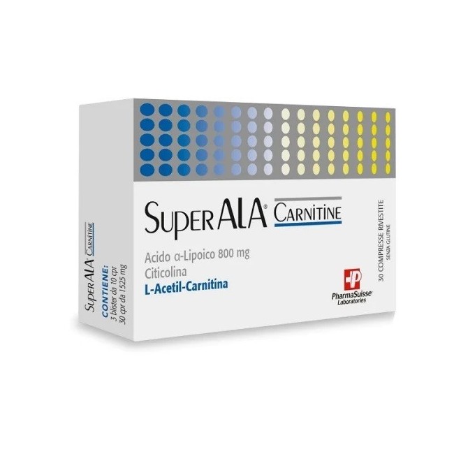 Pharmasuisse Laboratories Superala Carnitine 30 Compresse