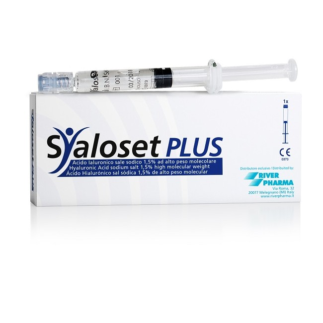 Biodue Siringa Intra-articolare Syaloset Plus Acido Ialuronico Sale Sodico 1,5% Ad Alto Peso Molecolare 4 Ml