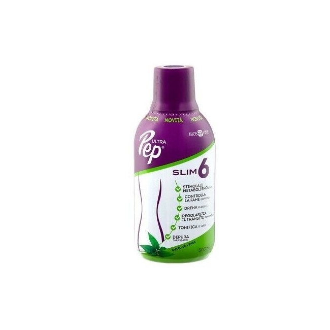 Bios Line Ultra Pep Slim 6 Te' Verde 500 Ml Biosline