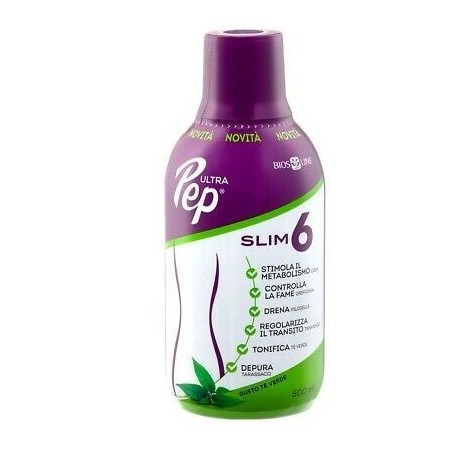 Bios Line Ultra Pep Slim 6 Te' Verde 500 Ml Biosline