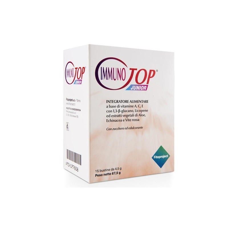 Fitoproject Immunotop Junior 15 Bustine