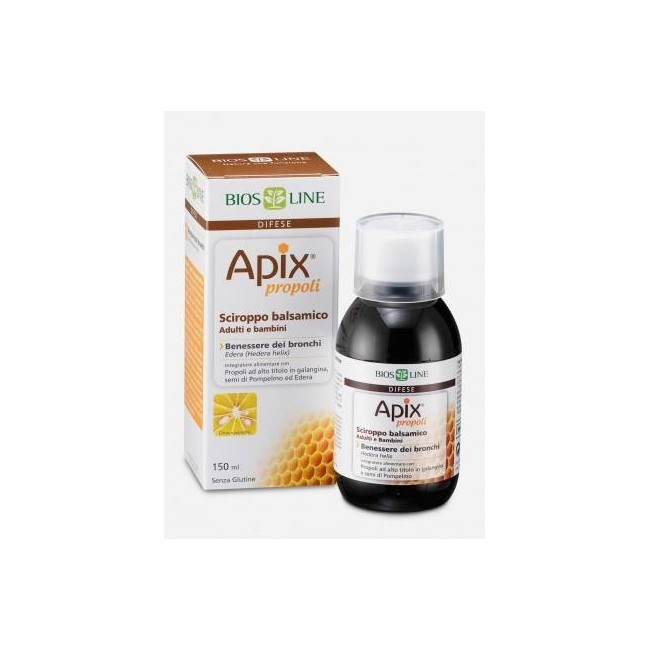 Bios Line Apix Propoli Sciroppo Balsamico Senza Conservanti 150 Ml Biosline