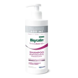 Bioscalin Tricoage 50+ Shampoo Rinforzante Ridensificante Maxi Formato 400 ml