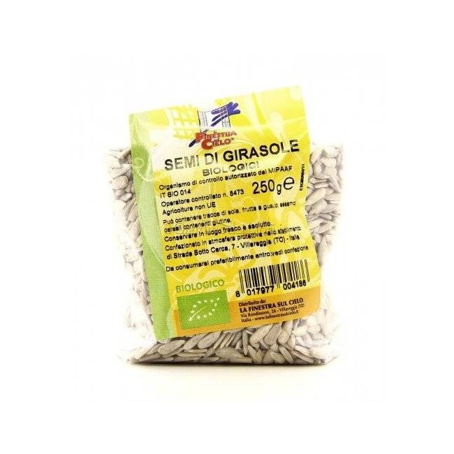 Biotobio Semi Di Girasole Decorticati Bio 250 G