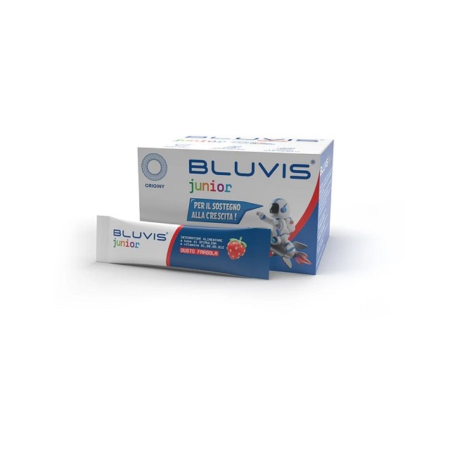 Originy - Societa' Benefit Bluvis Junior Fragola 20 Stick