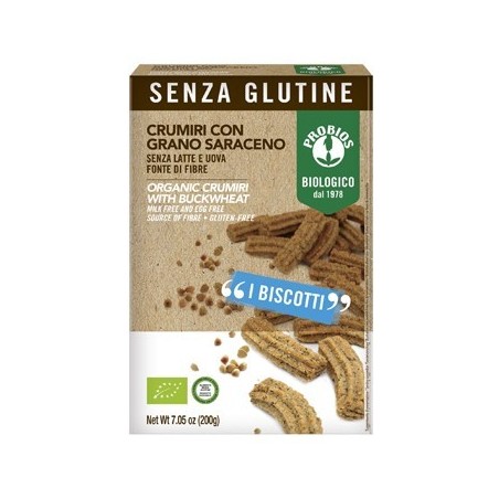 Probios Societa' Benefit Crumiri Con Grano Saraceno 200 G