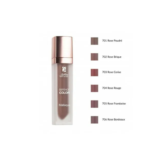 Bionike Defence Color Comfort Mat 702 Rossetto Mat Liquido 4,5 Ml